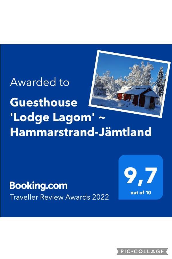 Luxury Guesthouse 'Lodge Lagom' - Hammarstrand-Jaemtland Exterior photo